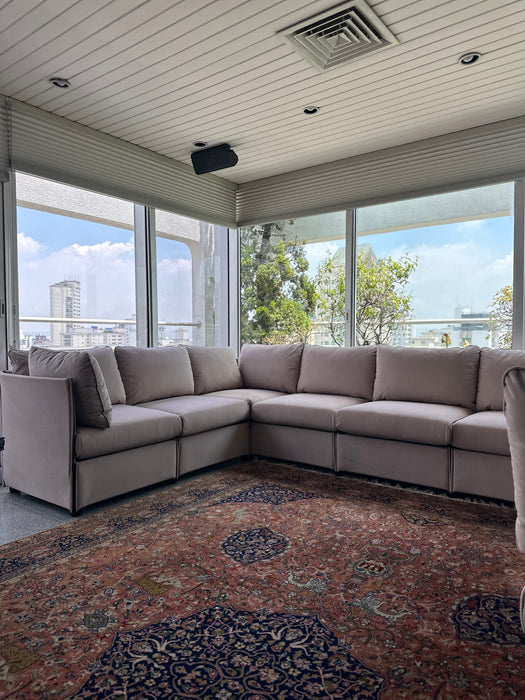 Sofá “Duc-Duc” em L – Mario Bellini para Cassina