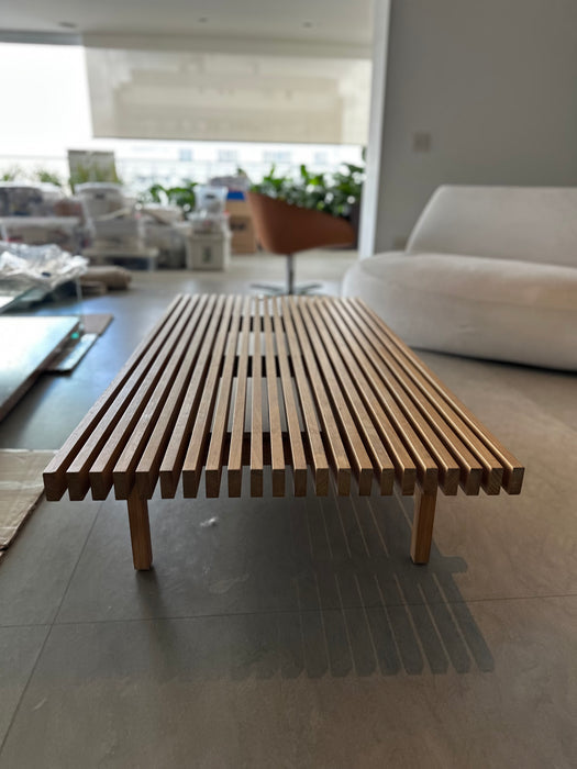 Mesa de Centro "Ripas" - Branco&Preto para Etel