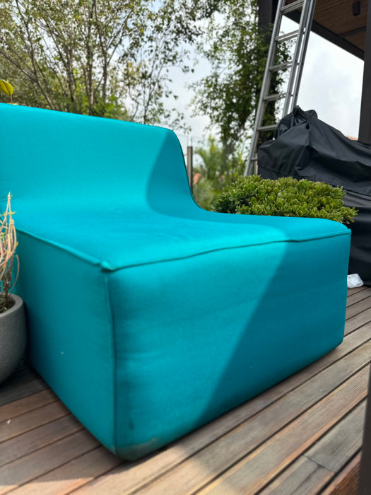 Par de Poltronas Outdoor (com capa de proteção) - Tecido Regatta Sunbrella
