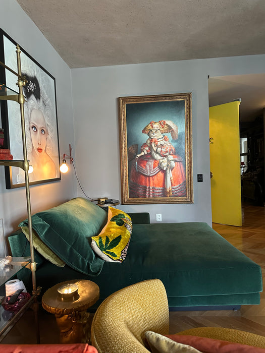 Chaise em Veludo – Micasa