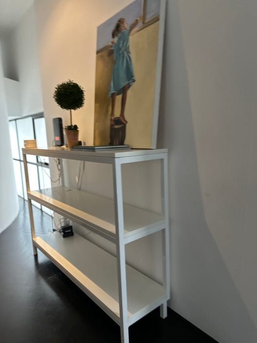 Estante Branca com 3 Prateleiras