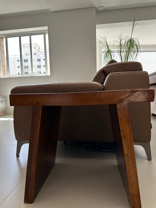 Mesa de Apoio Rústica em Madeira