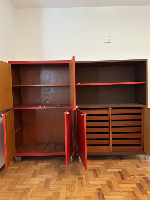 Par de Armários para Escritório