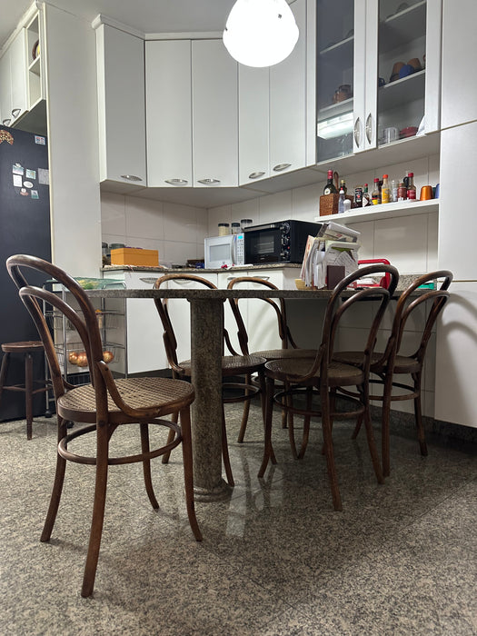 Conjunto de 6 Cadeiras "Gerdau" em Palinha - Thonet