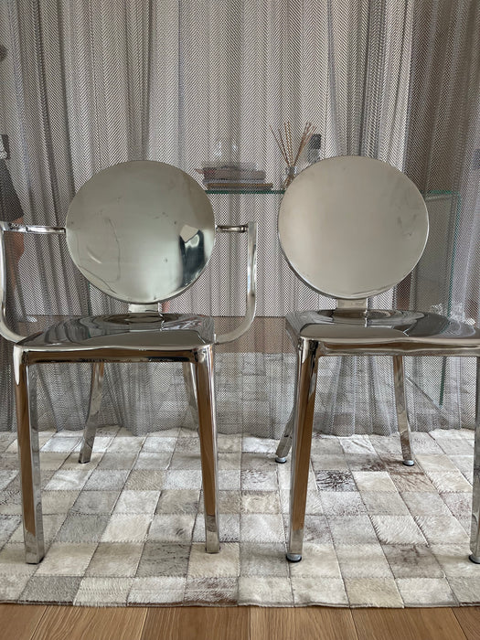 Conjunto de 6 Cadeiras “Kong” (2 com braços) – Philippe Starck para Emeco