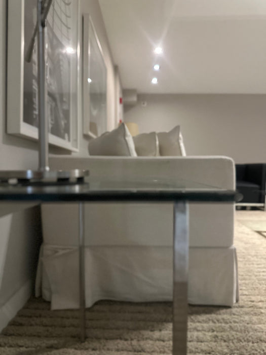 Mesa Lateral de Vidro