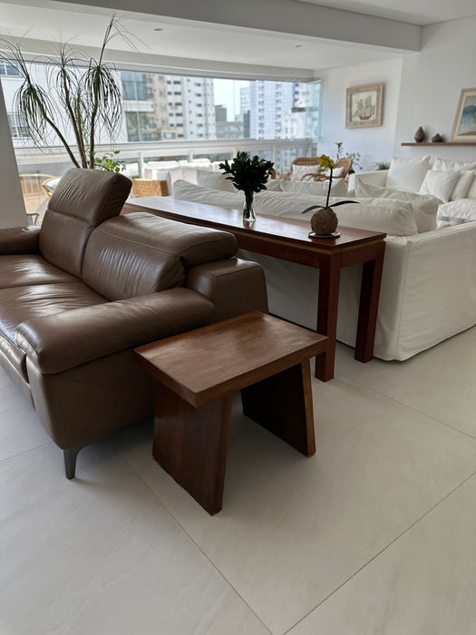 Mesa de Apoio Rústica em Madeira