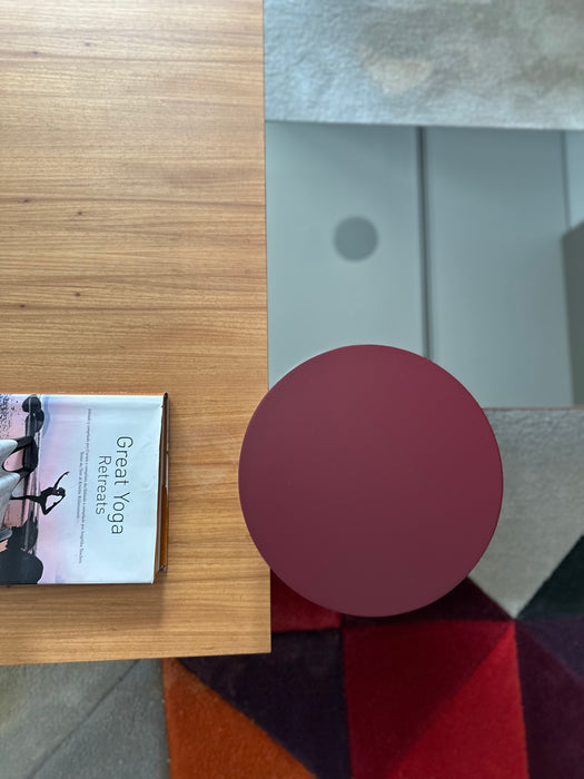 Par de Mesas de Centro “Mezanino” em Madeira e Espelhada – ,Ovo