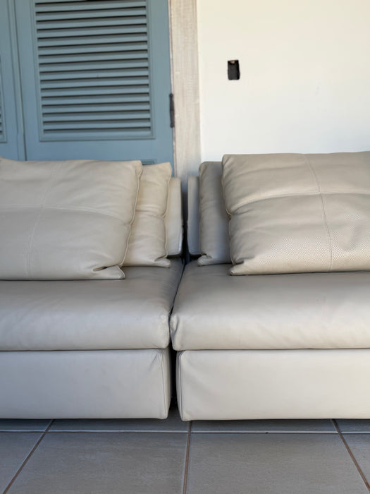 Sofá Modular em Couro - Molteni&C
