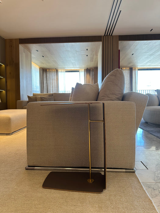 Sofá Modular "Marcel" com Par de Pufes – Antonio Citterio para B&B Italia