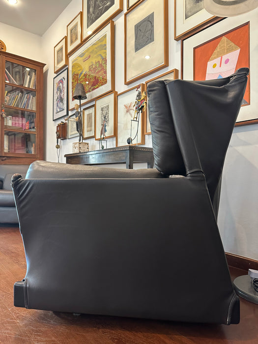 Poltrona “Viola D’Amore” em Couro – Piero di Martini para Cassina