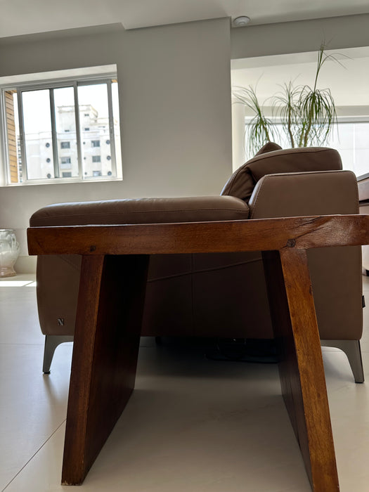 Mesa de Apoio Rústica em Madeira