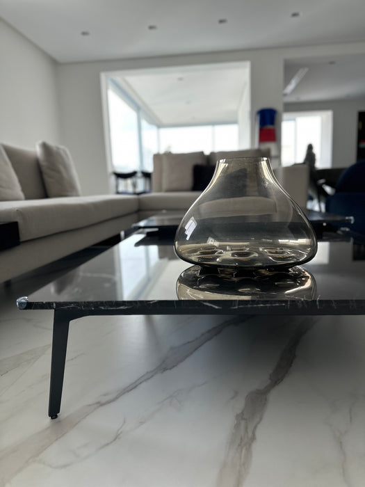 Par de Mesas de Centro "Santiago" com Tampo em Mármore - Essencial Casa Móveis