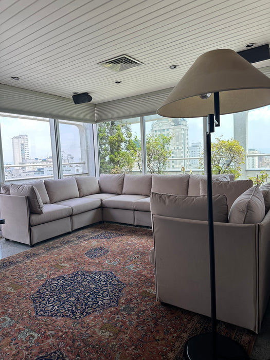 Sofá “Duc-Duc” em L – Mario Bellini para Cassina