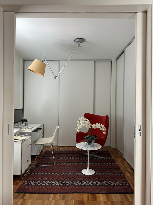 Poltrona "Egg" + Banqueta