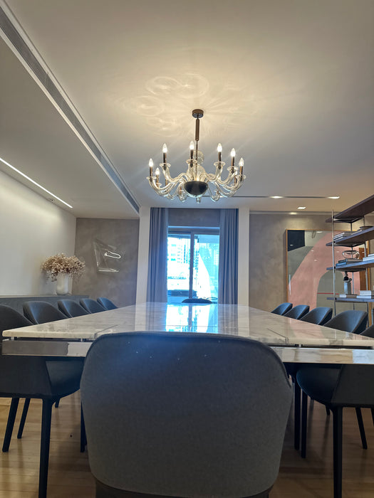 Chandelier de Murano com 12 Braços