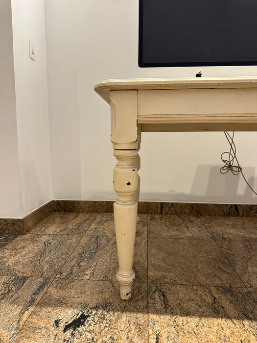 Mesa de Jantar em Pátina Branca
