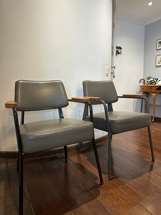 Cadeira "Office Chair" (preta) - Jean Prouve /  G Star Raw para Vitra