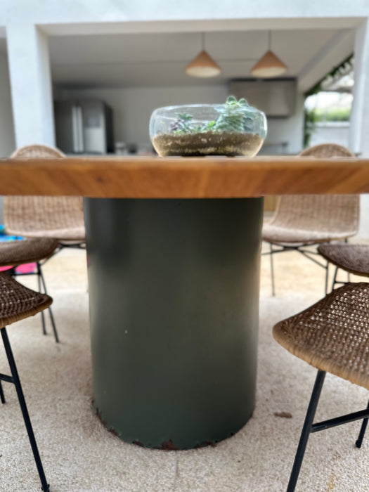 Mesa de Jantar Redonda 8 Lugares – Boobam
