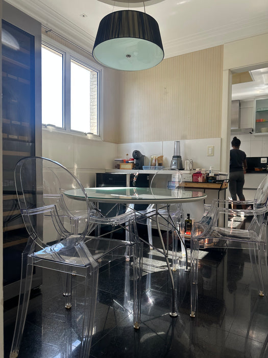 Mesa de Jantar "Glossy Round" – Antonio Citterio & Oliver Low para Kartell