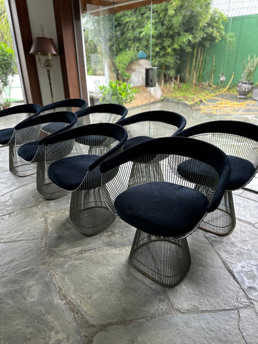 Conjunto de 4 Cadeiras "Platner" - Warren Platner para Forma 1977