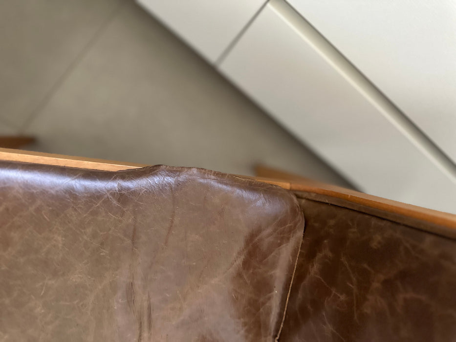 Conjunto com 4 Cadeiras "Malha" em Couro - Jader Almeida