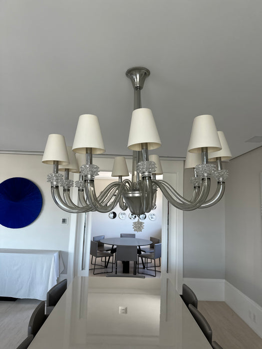 Chandelier "Amsterdan" com 10 Braços - Barovier&Tosso