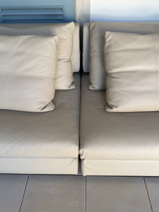 Sofá Modular em Couro - Molteni&C
