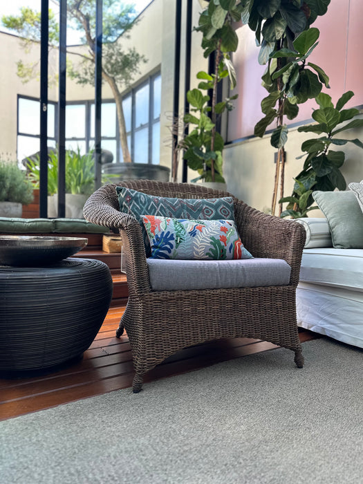 Par de Poltronas de Fibra – Shopping Garden