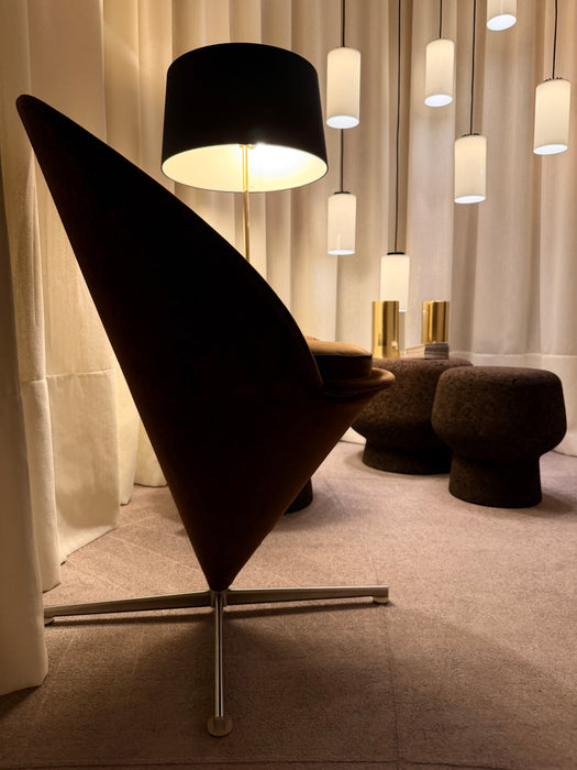 Poltrona "Cone Chair"  Marrom - Verner Panton para Vitra