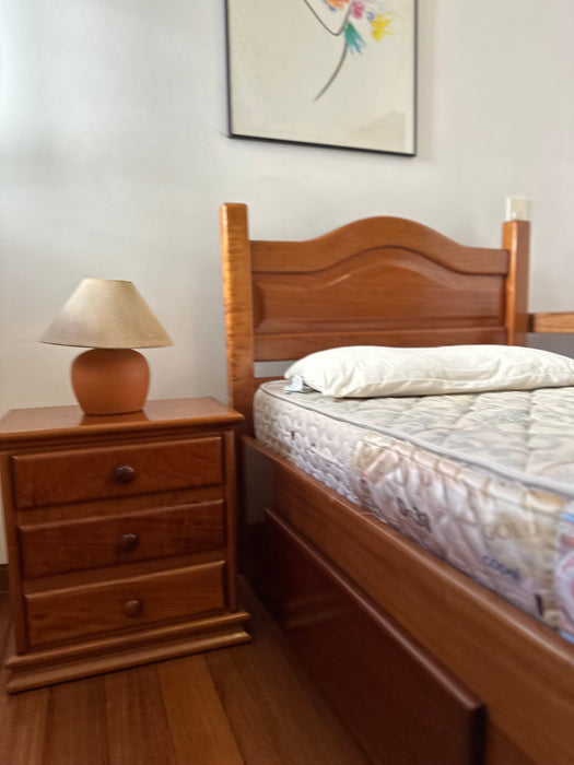 Cama de Solteiro com Gavetas  - Estância Móveis
