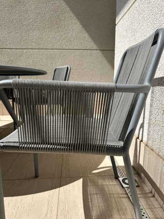 Conjunto de Mesa de Jantar "Gava" com 6 Cadeiras "Nancy" - Franccino