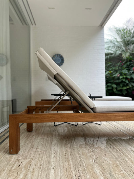 Par de Espreguiçadeiras "Azure" - Wintons Teak | Casual Exteriores
