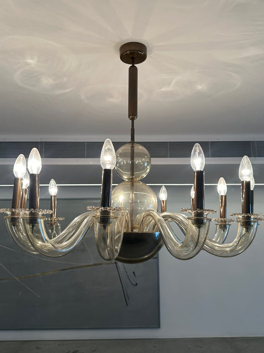 Chandelier de Murano com 12 Braços
