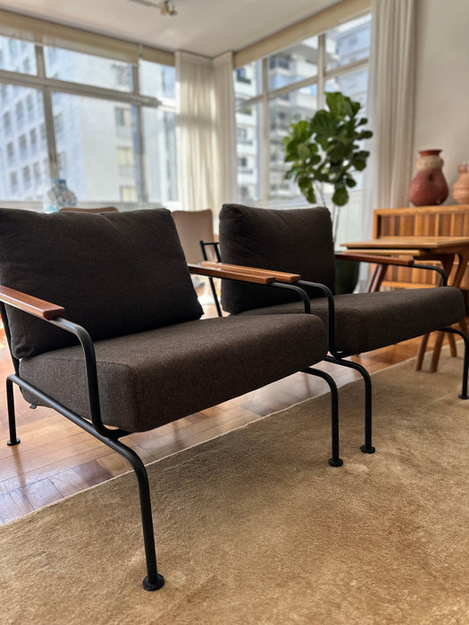 Par de Poltronas “Astor” - Fernando Jaeger Atelier