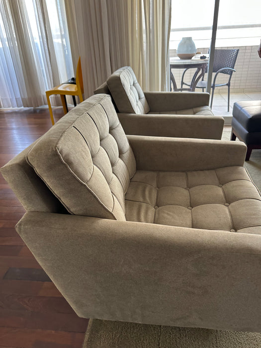 Par de Poltronas Giratórias