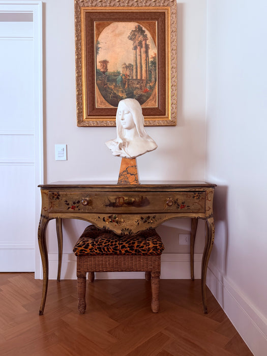 Mesa Francesa Pintada à Mão