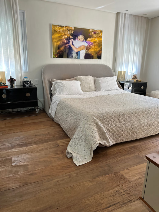 Cama King Size "Noveau" com Colchão - Artefacto