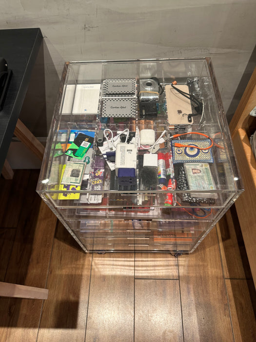 Carrinho Organizador de Acrílico