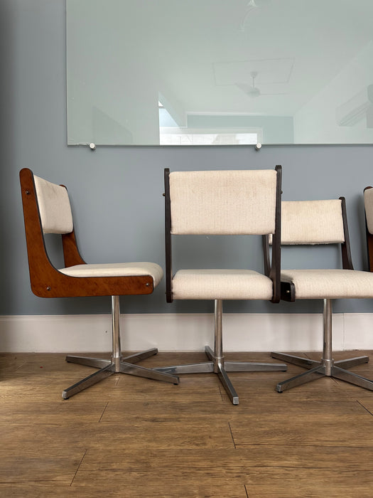 Conjunto de 6 Cadeiras Vintage - Geraldo de Barros para Hobjeto