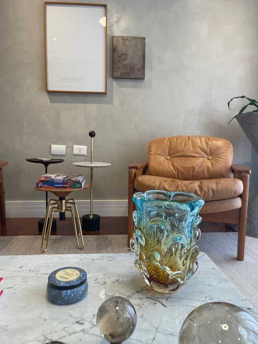 Poltrona “Tetê” em Couro – Sérgio Rodrigues para Dpot