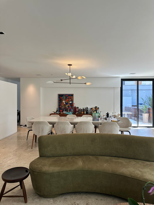 Conjunto de 10 Cadeiras (2 Giratórias) - Brentwood
