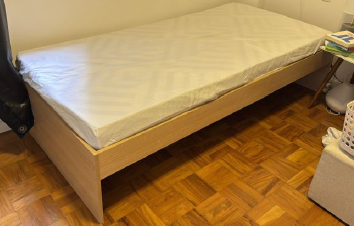 Cama de Solteiro (colchão incluso) – Lilibee / Ortobom