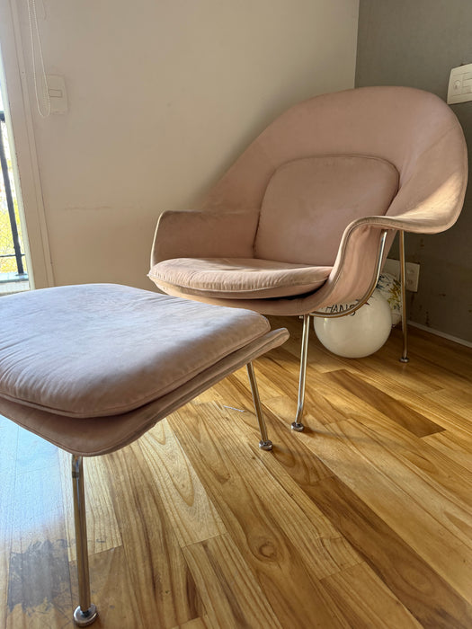 Poltrona "Womb Chair" com Banqueta - A Loft Of