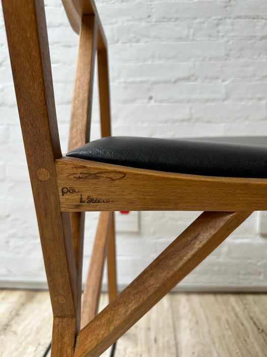 Conjunto de Mesa “Rodésia” com 4 Cadeiras “Atibaia” – Paulo Alves