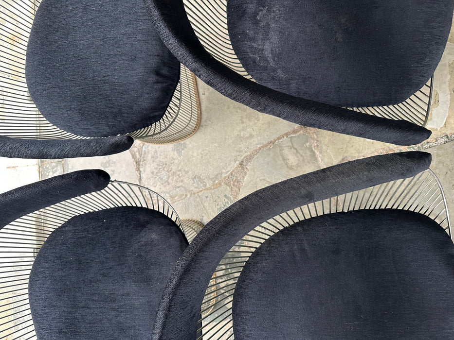 Conjunto de 4 Cadeiras "Platner" - Warren Platner para Forma 1977