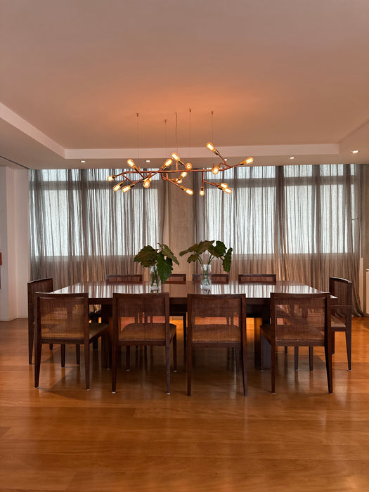 Conjunto de 10 Cadeiras (2 com braços) – Vermeil