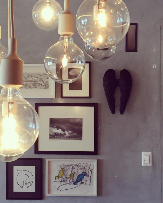 Composição de 10 Pendentes “E27” – Muuto