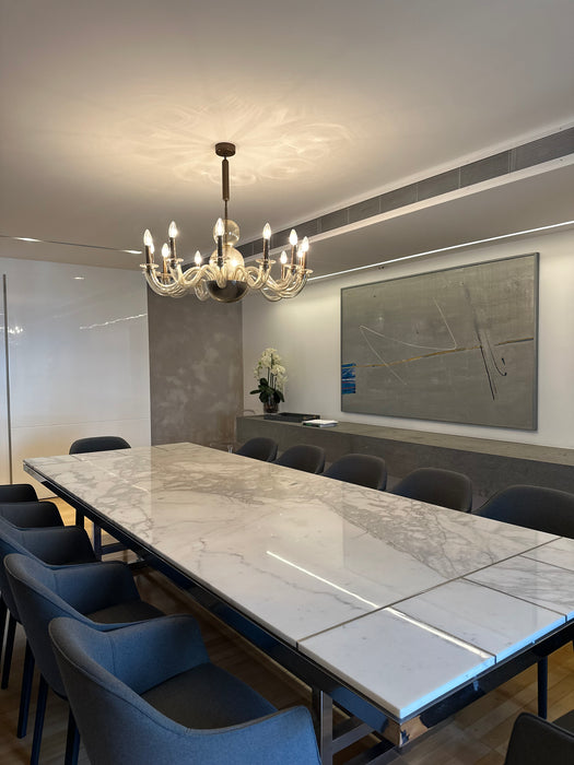 Chandelier de Murano com 12 Braços