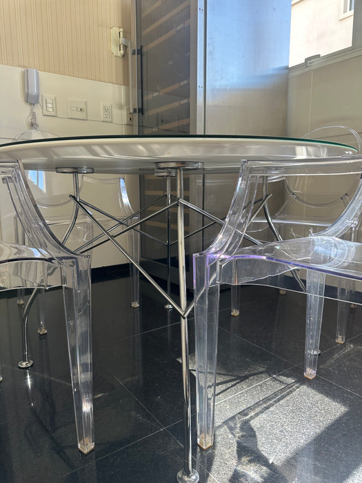 Mesa de Jantar "Glossy Round" – Antonio Citterio & Oliver Low para Kartell